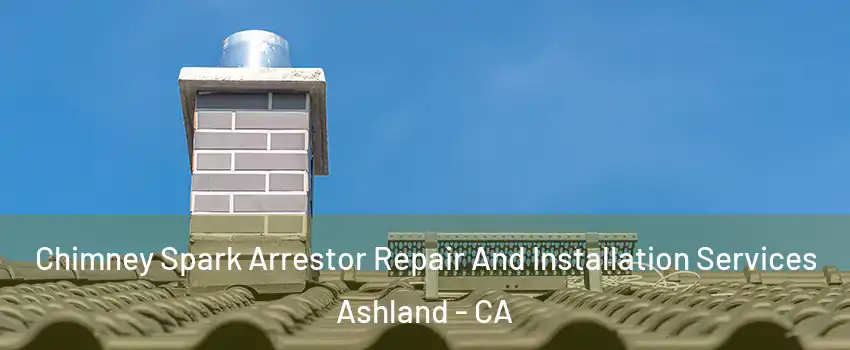  Chimney Spark Arrestor Repair And Installation Services Ashland - CA