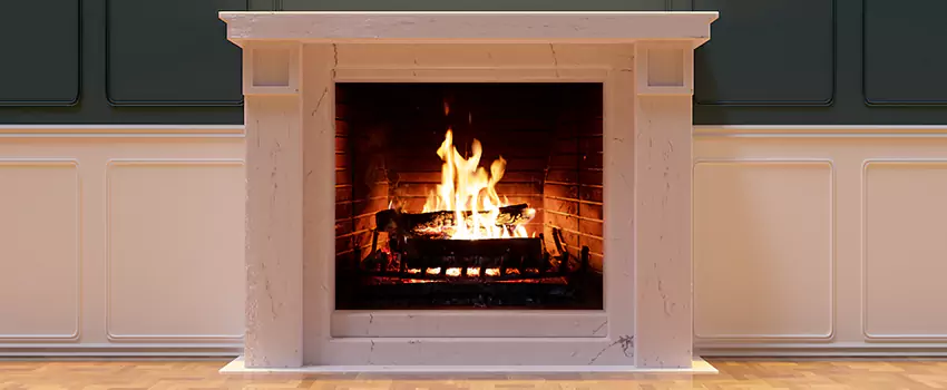 Decorative Electric Fireplace Installation in Ashland, California