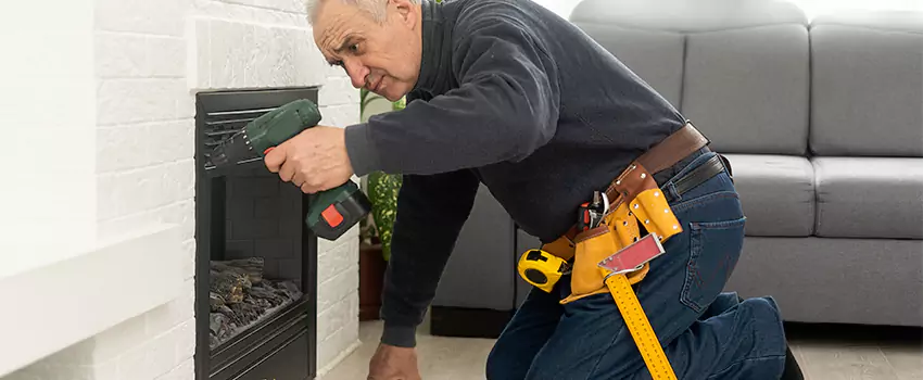 New Indoor Fireplace Installation in Ashland, California