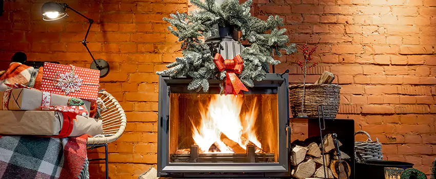 Travis Industries Linear Gas Fireplace Installation in Ashland, California