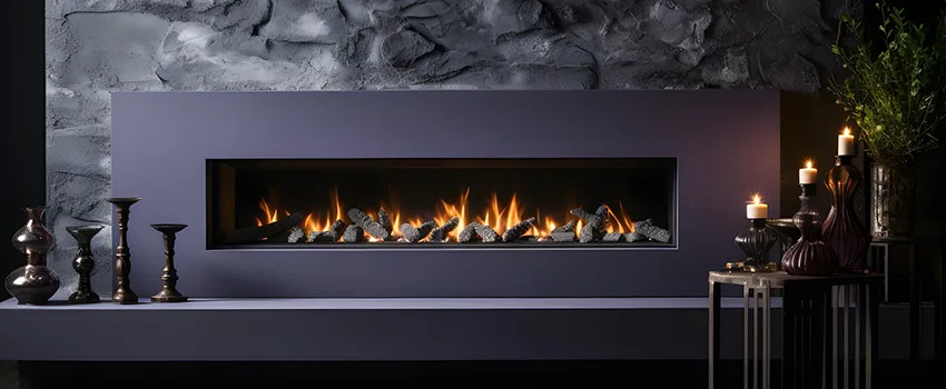 Ember Bed for Ventless Gas Fireplace in Ashland, CA