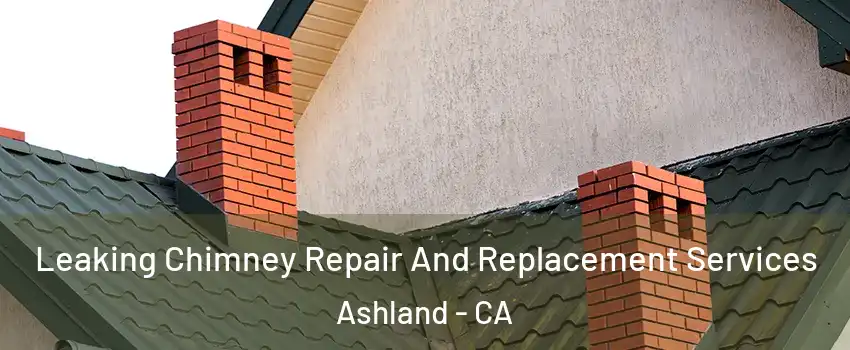  Leaking Chimney Repair And Replacement Services Ashland - CA